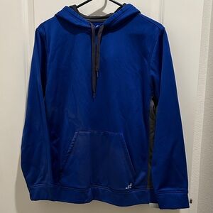 bcg Royal Blue Pullover Men's Hoodie with Contrast Trim(S)